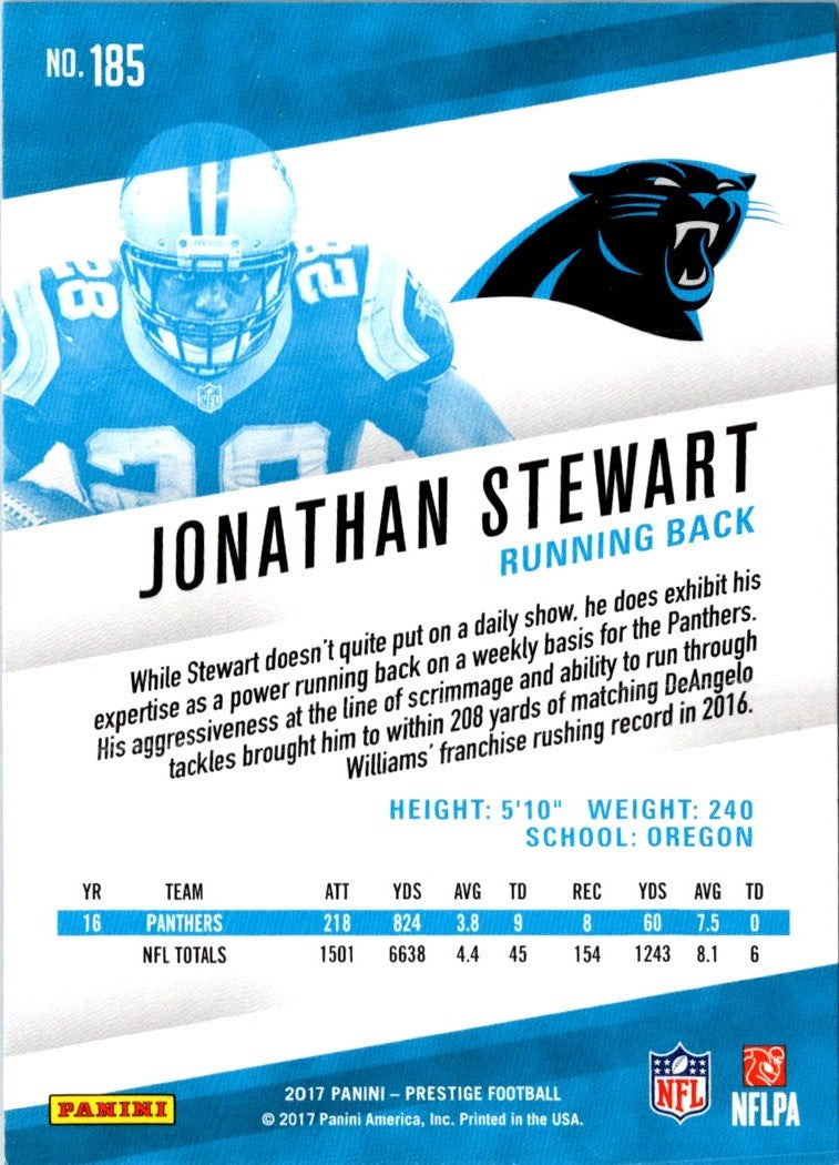 2017 Panini Prestige Jonathan Stewart