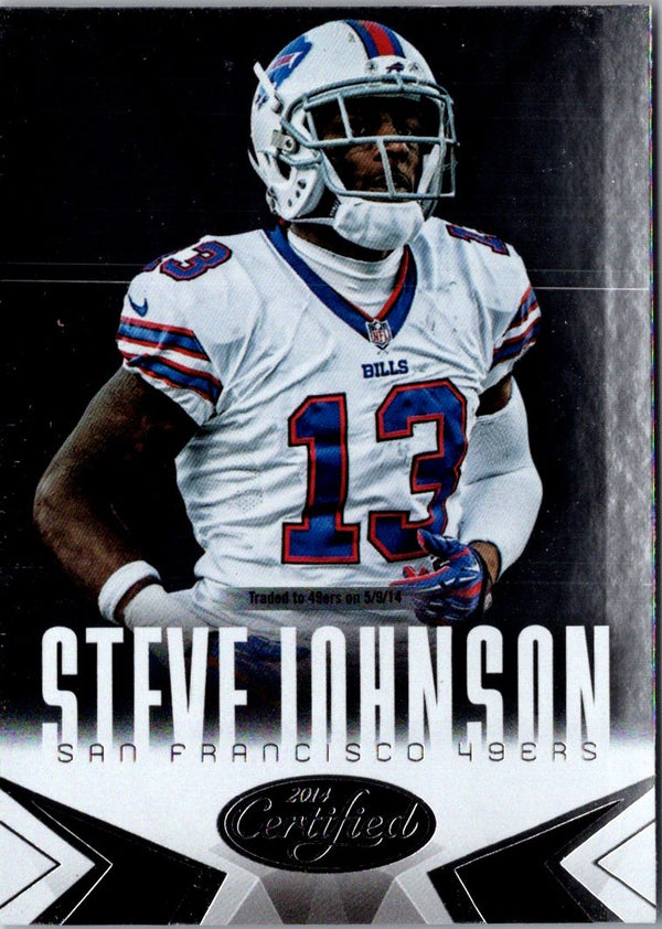 2014 Panini Certified Steve Johnson #12