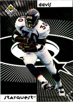 1998 UD Choice StarQuest/RookQuest Blue Terrell Davis/Robert Edwards #SR30
