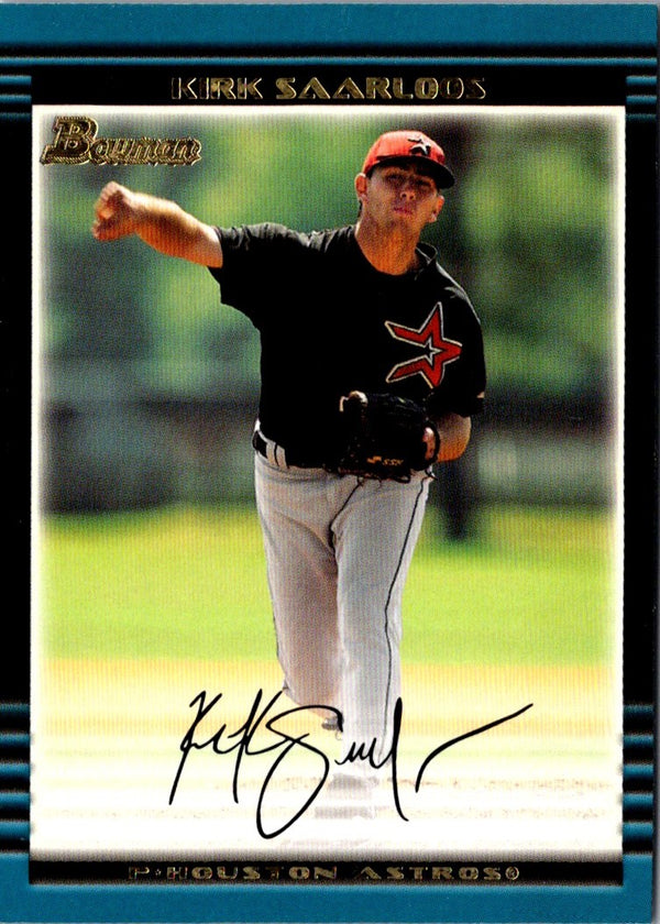 2002 Bowman Draft Picks & Prospects Kirk Saarloos #BDP108 Rookie