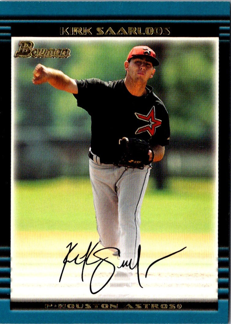 2002 Bowman Draft Picks & Prospects Kirk Saarloos