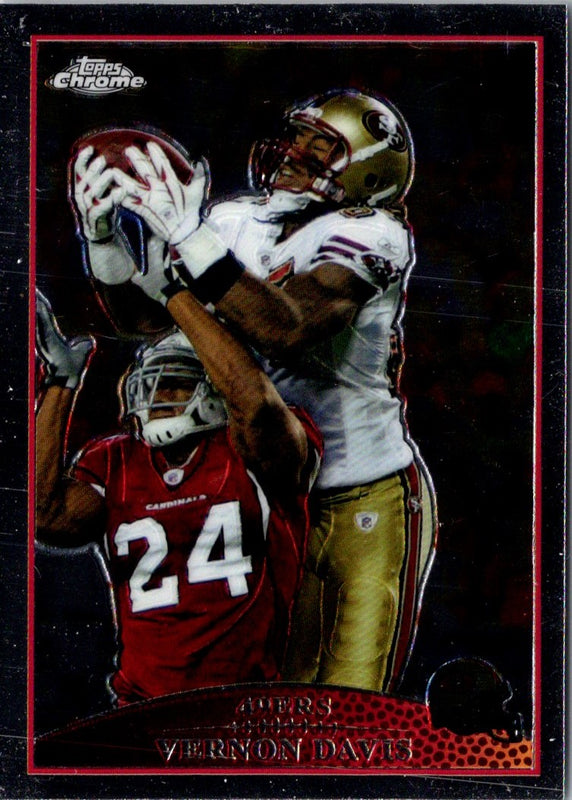 2009 Topps Chrome Vernon Davis #TC2