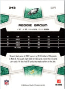 2008 Score Super Bowl XLIII Reggie Brown