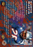 1997 Pacific Dynagon Prism Curtis Martin #91