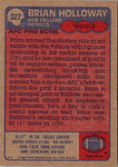 1985 Topps Brian Holloway