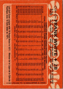 1988 O-Pee-Chee Frank White