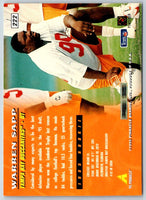 1995 Pinnacle Warren Sapp #222 Rookie