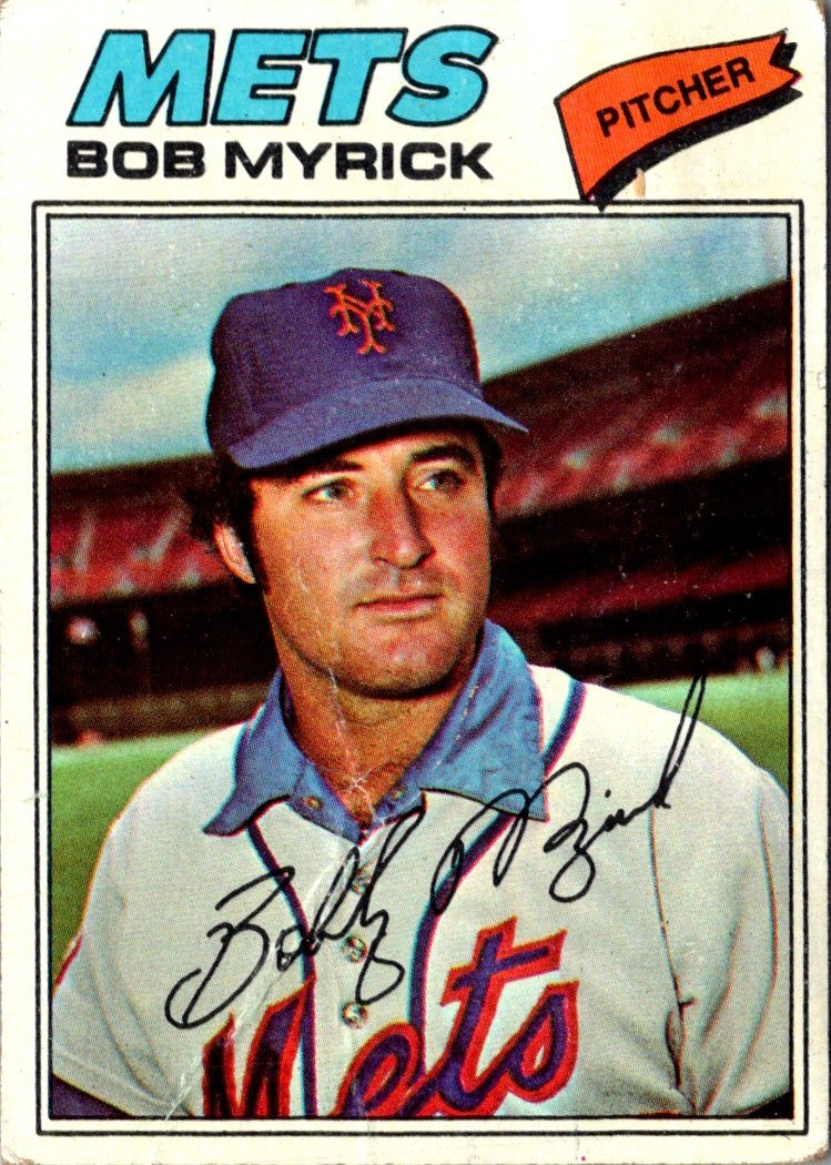 1977 Topps Bob Myrick