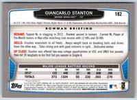 2014 Bowman Giancarlo Stanton #182