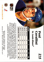 1991 Pro Set Paul Cavallini #214
