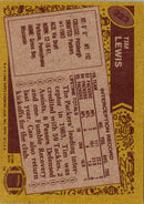 1986 Topps Tim Lewis