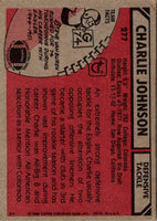1980 Topps Charlie Johnson #277 Rookie
