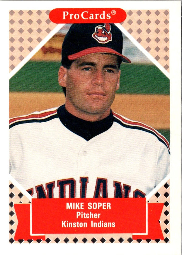 1991 ProCards Tomorrow's Heroes Mike Soper #54