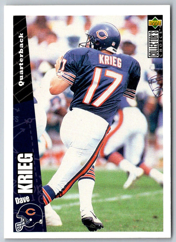 1996 Collector's Choice Update Dave Krieg #U97