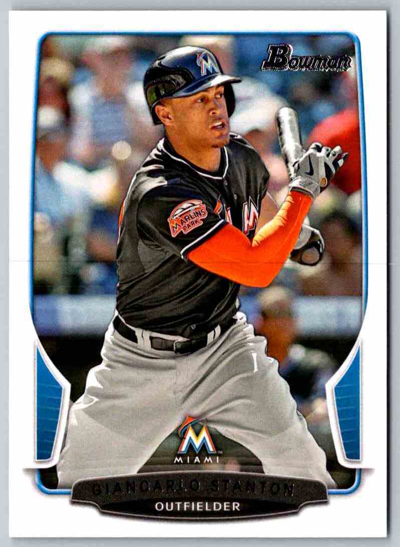 2014 Bowman Giancarlo Stanton