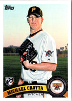 2011 Topps Michael Crotta #401 Rookie
