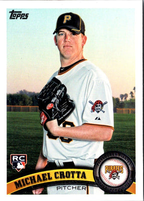 2011 Topps Michael Crotta #401 Rookie