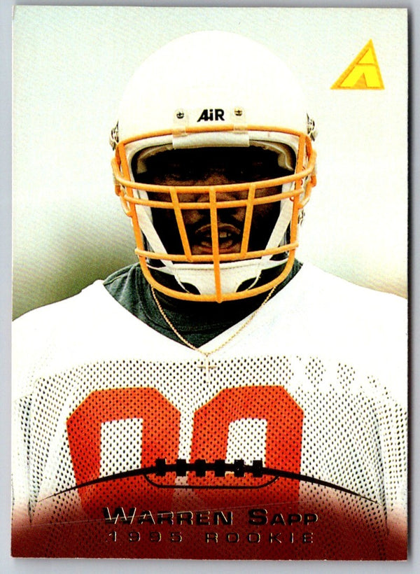 1995 Pinnacle Warren Sapp #222 Rookie