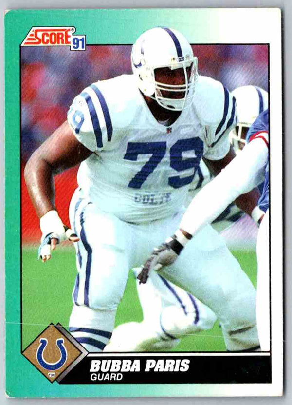 1991 Score Bubba Paris #29T