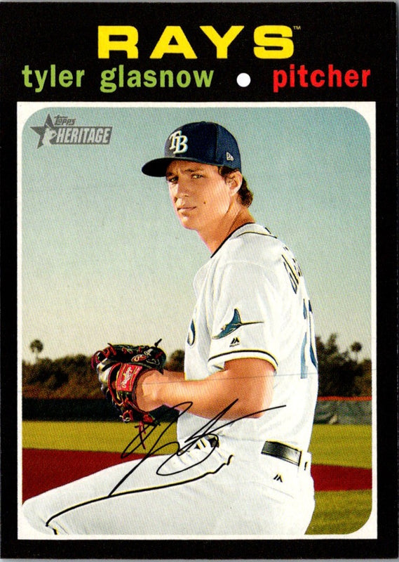 2020 Topps Heritage Tyler Glasnow #365 NM-MT+