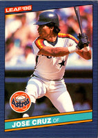 1986 Leaf Jose Cruz #49