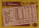 1986 Topps Nolan Cromwell