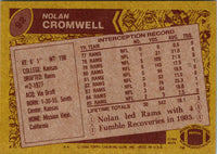 1986 Topps Nolan Cromwell #92 NM+