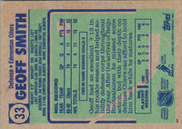 1990 O-Pee-Chee Geoff Smith #33 Rookie
