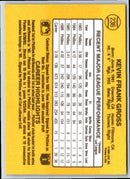 1986 Donruss Kevin Gross