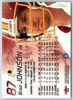 2000 Fleer Gamers Brad Johnson #87