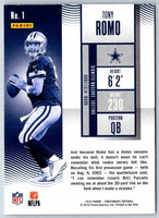 2016 Contenders Tony Romo #1