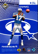 1998 UD Choice StarQuest/RookQuest Blue Herman Moore/Germane Crowell