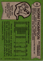 1978 Topps Norm Thompson #29
