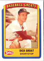 1990 Swell Baseball Greats Dick Groat #49