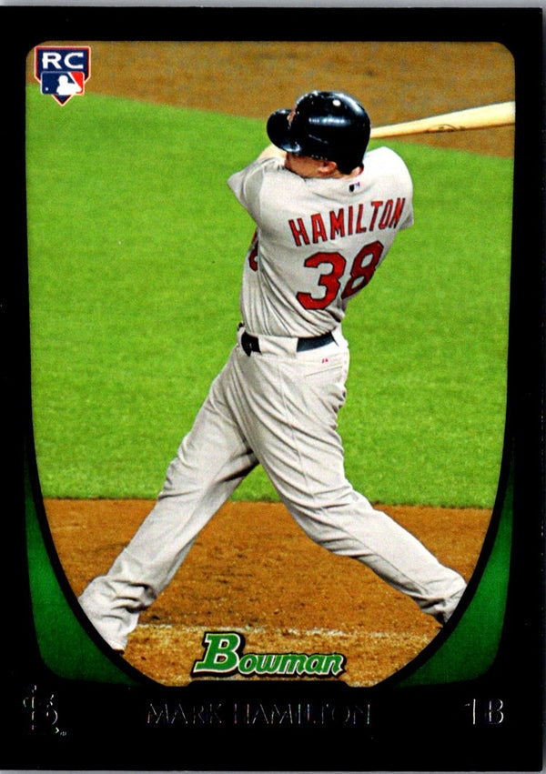 2012 Bowman Chrome Futures Game Hat Redemptions Billy Hamilton #14