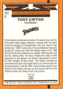 1989 Donruss Diamond Kings Tony Gwynn