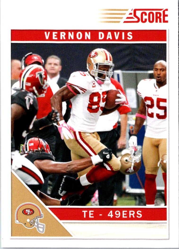 2011 Score Vernon Davis