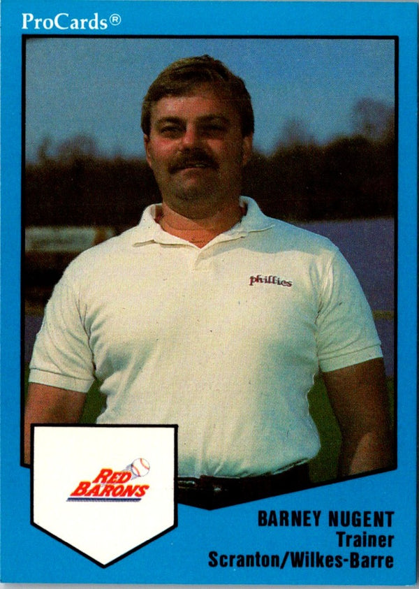 1989 ProCards Minor League Team Sets Barney Nugent #712