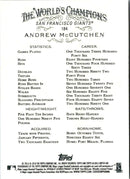 2018 Topps Allen & Ginter Andrew McCutchen