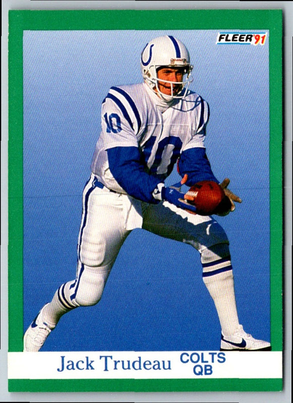 1991 Fleer Jack Trudeau #86