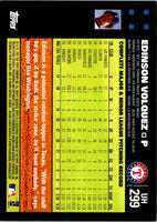 2007 Topps Updates & Highlights Edinson Volquez #UH299
