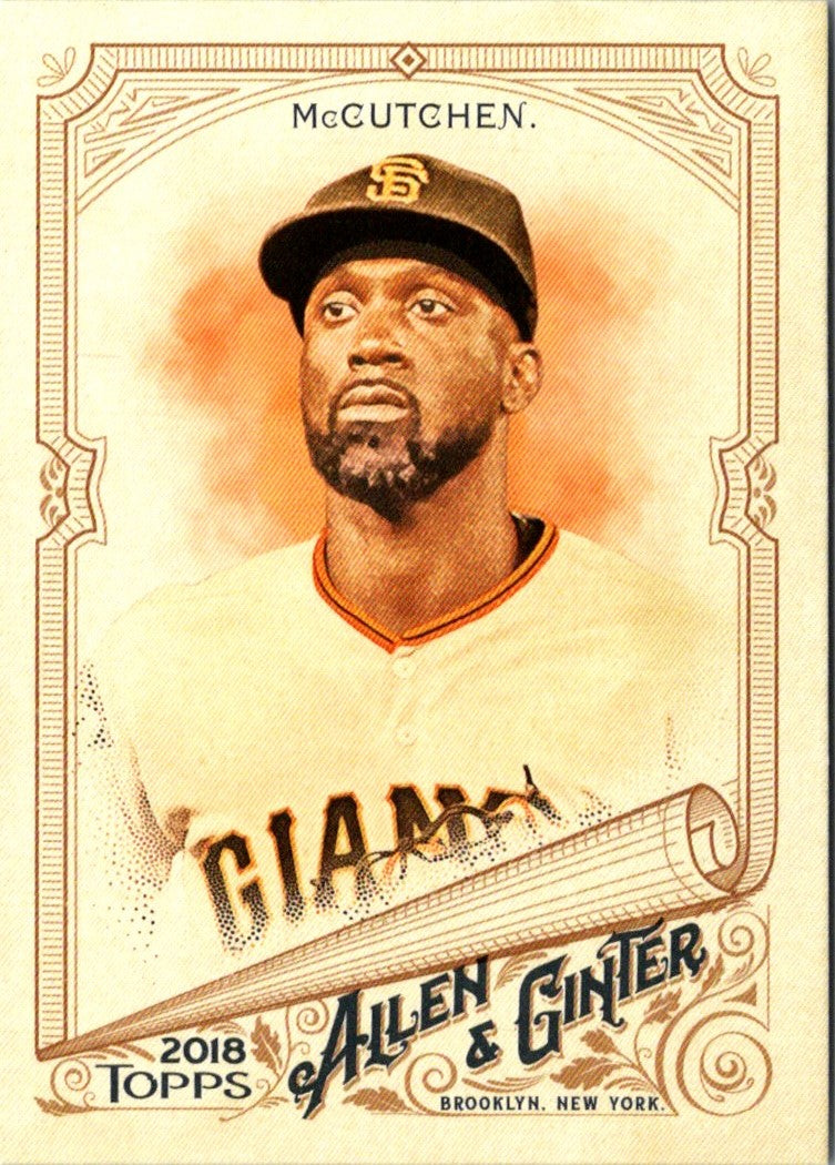 2018 Topps Allen & Ginter Andrew McCutchen