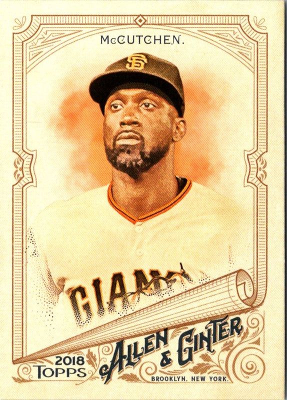 2018 Topps Allen & Ginter Andrew McCutchen #184