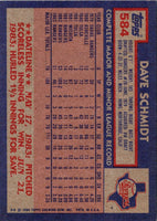 1984 Topps Dave Schmidt #584