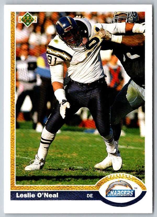 1991 Upper Deck Leslie O'Neal #168