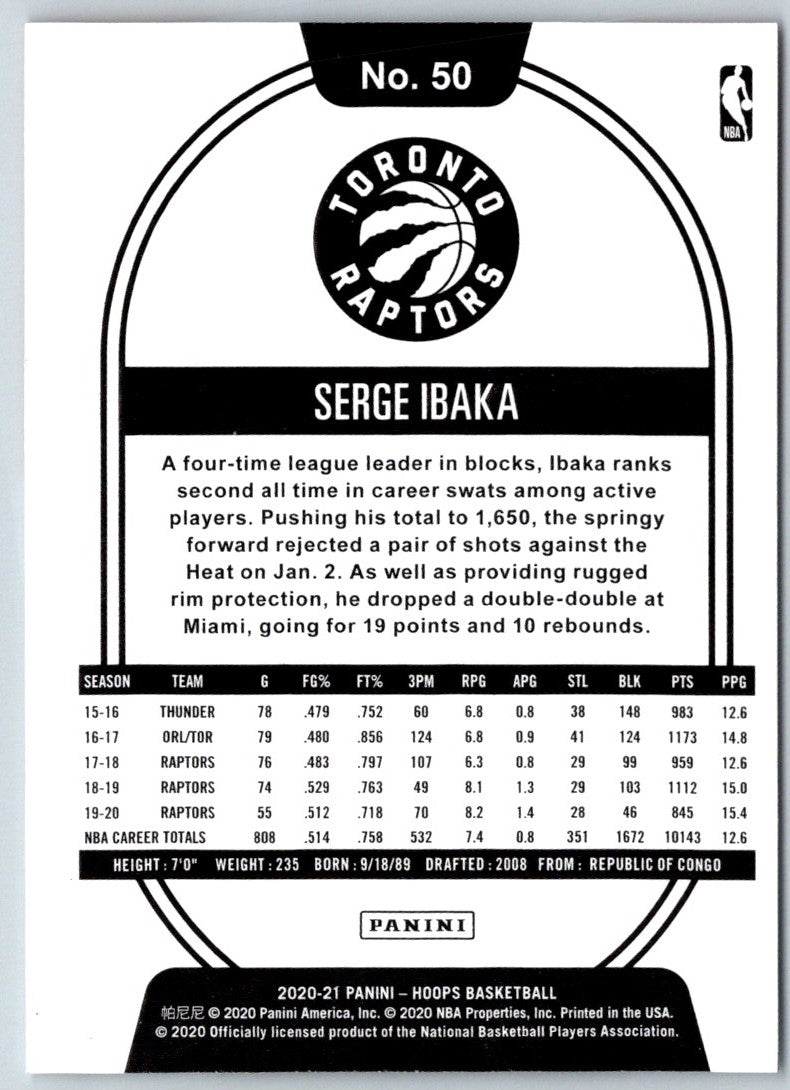 2019 Hoops Serge Ibaka