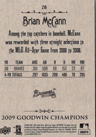 2009 Upper Deck Goodwin Champions Brian McCann #28