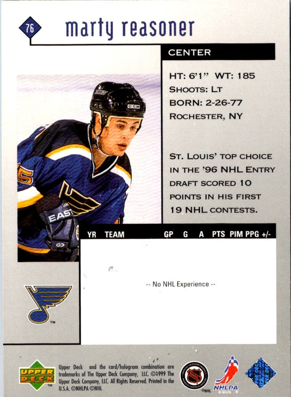 1998 Upper Deck Black Diamond Marty Reasoner #76