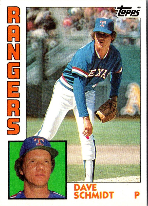 1984 Topps Dave Schmidt #584