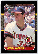 1986 Donruss Jerry Narron